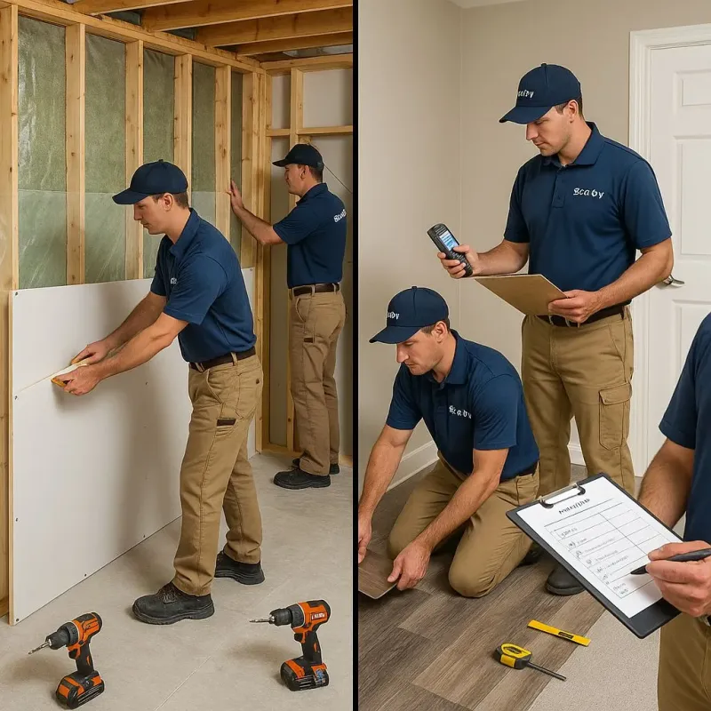 Repairs and Reconstruction process in Orange Lake, NY