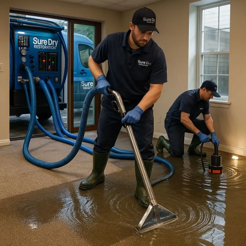Water Extraction and Removal process in Orange Lake, NY